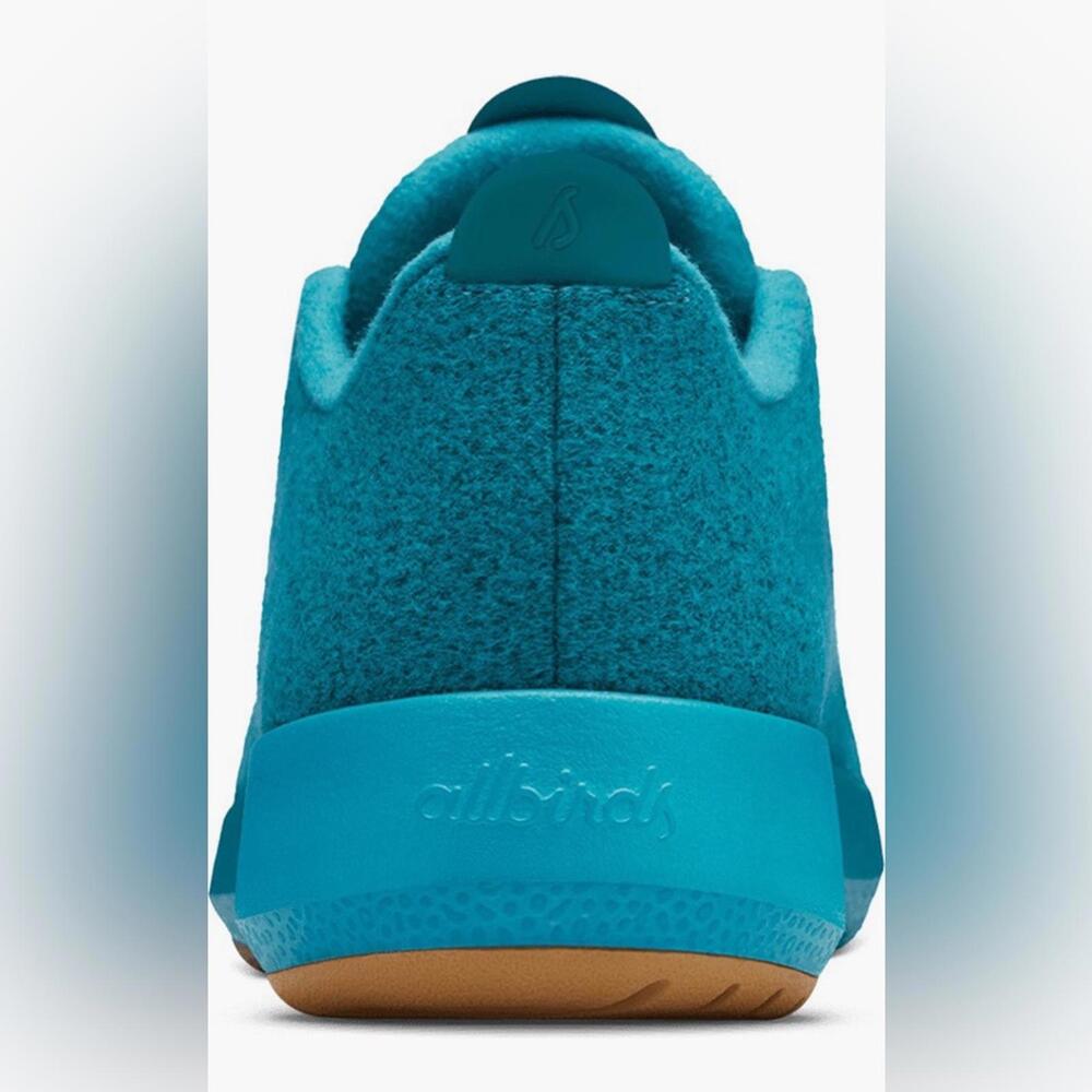 Allbirds Wool Runner Mizzle Sneakers LIMITED EDITION: Thrive Teal size Men 8 - Picture 2 of 9